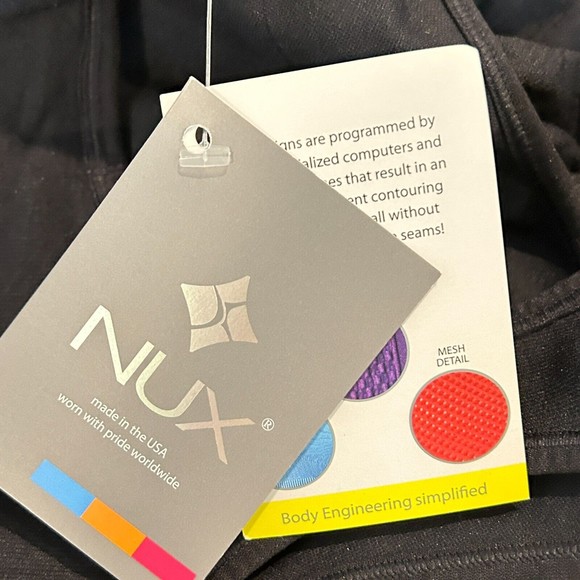 NUX Women's Black Harmony Tank over Bra T660 Size Small NWT - Picture 4 of 10